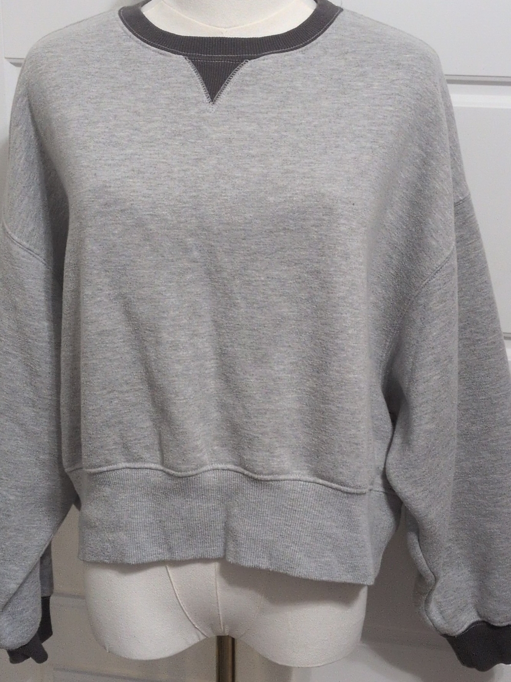 Vintage Budweiser Clydesdale Graphic Sweatshirt Heather Grey